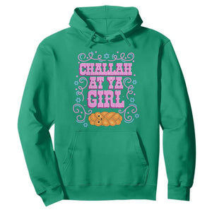 Funny Jewish Holiday Hoodie Challah At Ya Girl Gift TS12 Irish Green Print Your Wear