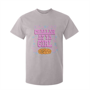 Funny Jewish Holiday T Shirt For Kid Challah At Ya Girl Gift TS12 Ice Gray Print Your Wear