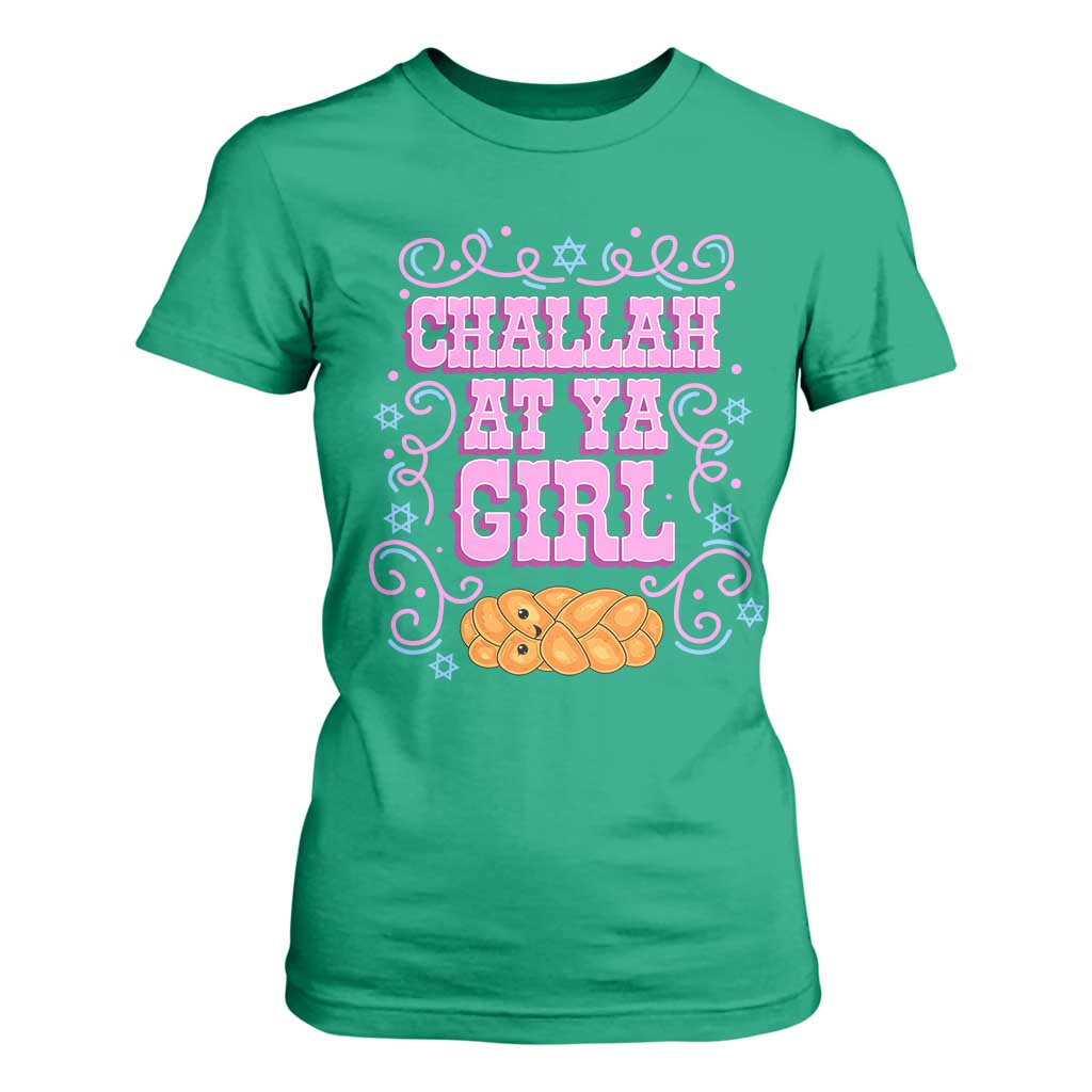 Funny Jewish Holiday T Shirt For Women Challah At Ya Girl Gift TS12 Irish Green Print Your Wear