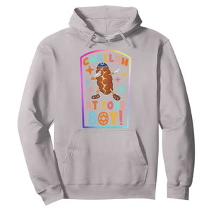 Hanukkah Challah At Ya Boy Hoodie Funny Holiday Gift TS12 Ice Gray Print Your Wear