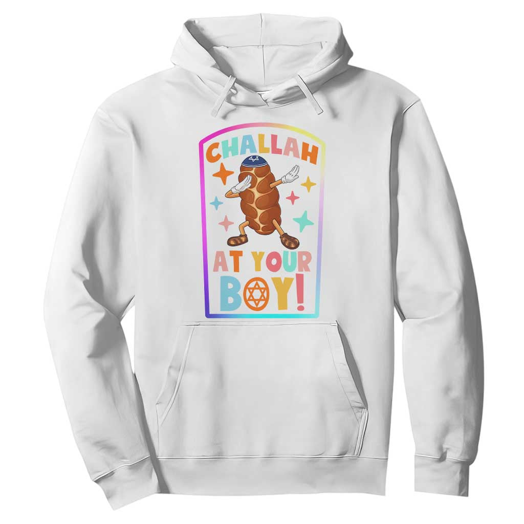 Hanukkah Challah At Ya Boy Hoodie Funny Holiday Gift TS12 White Print Your Wear