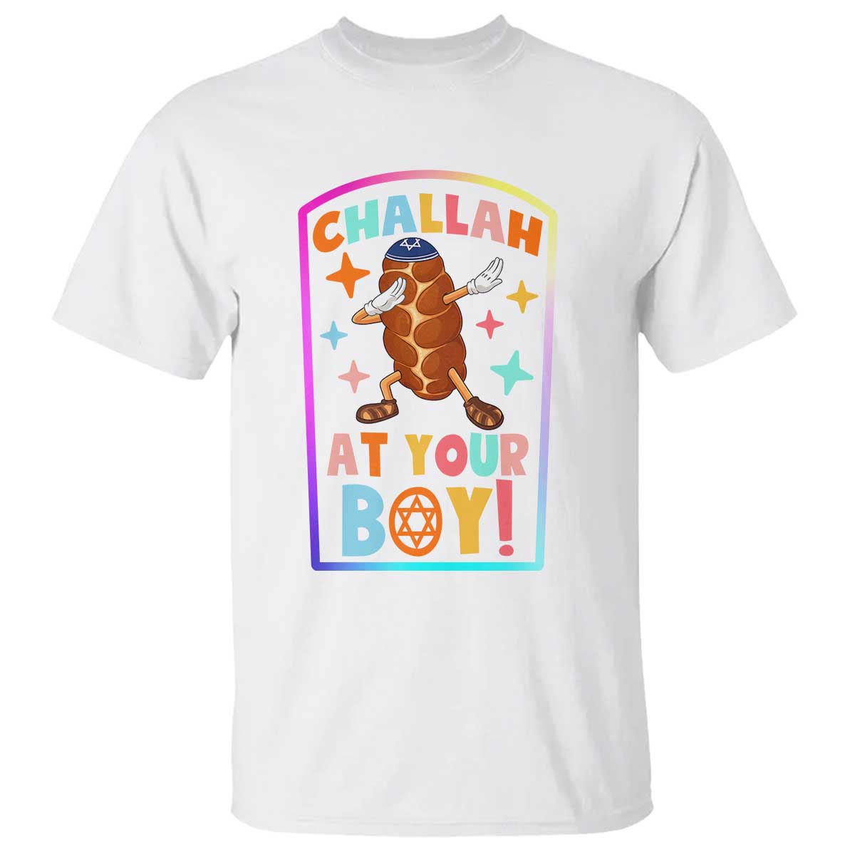 Hanukkah Challah At Ya Boy T Shirt Funny Holiday Gift TS12 White Print Your Wear