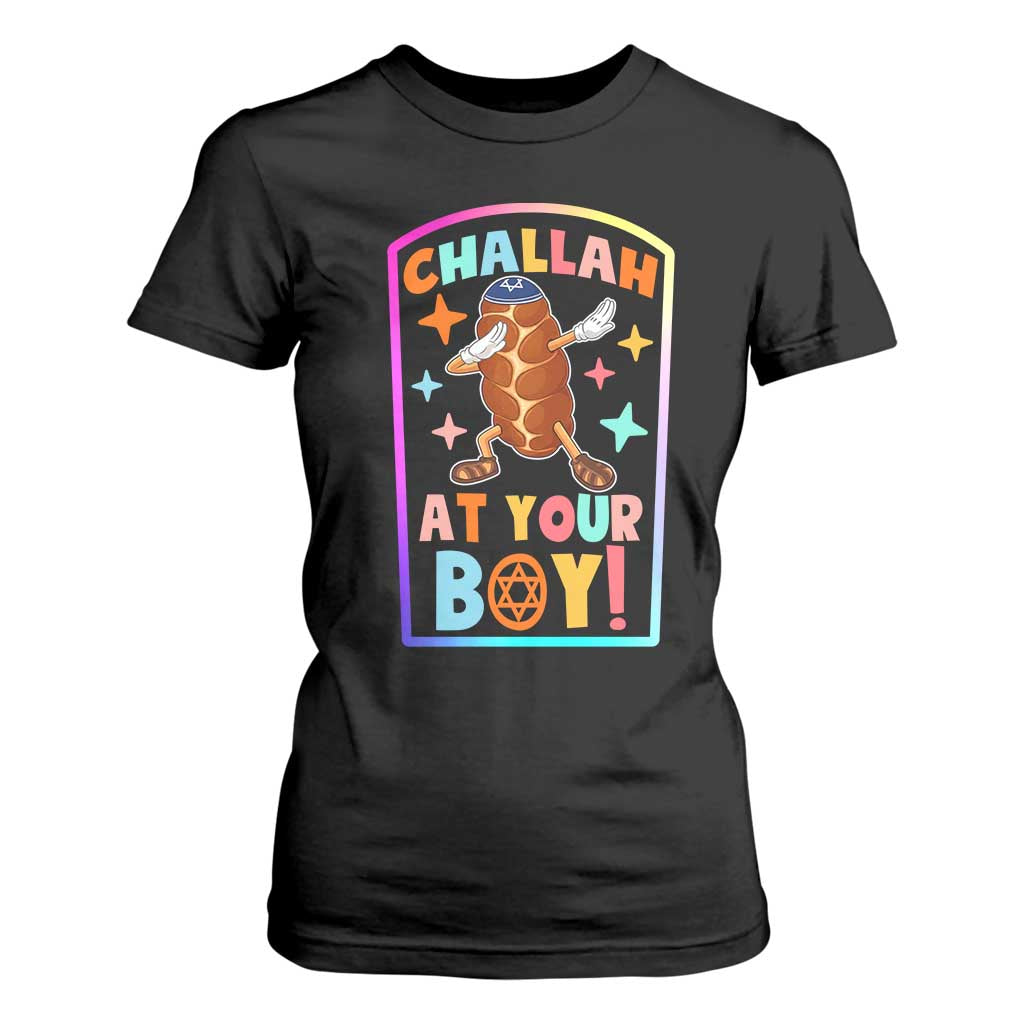 Hanukkah Challah At Ya Boy T Shirt For Women Funny Holiday Gift TS12 Black Print Your Wear