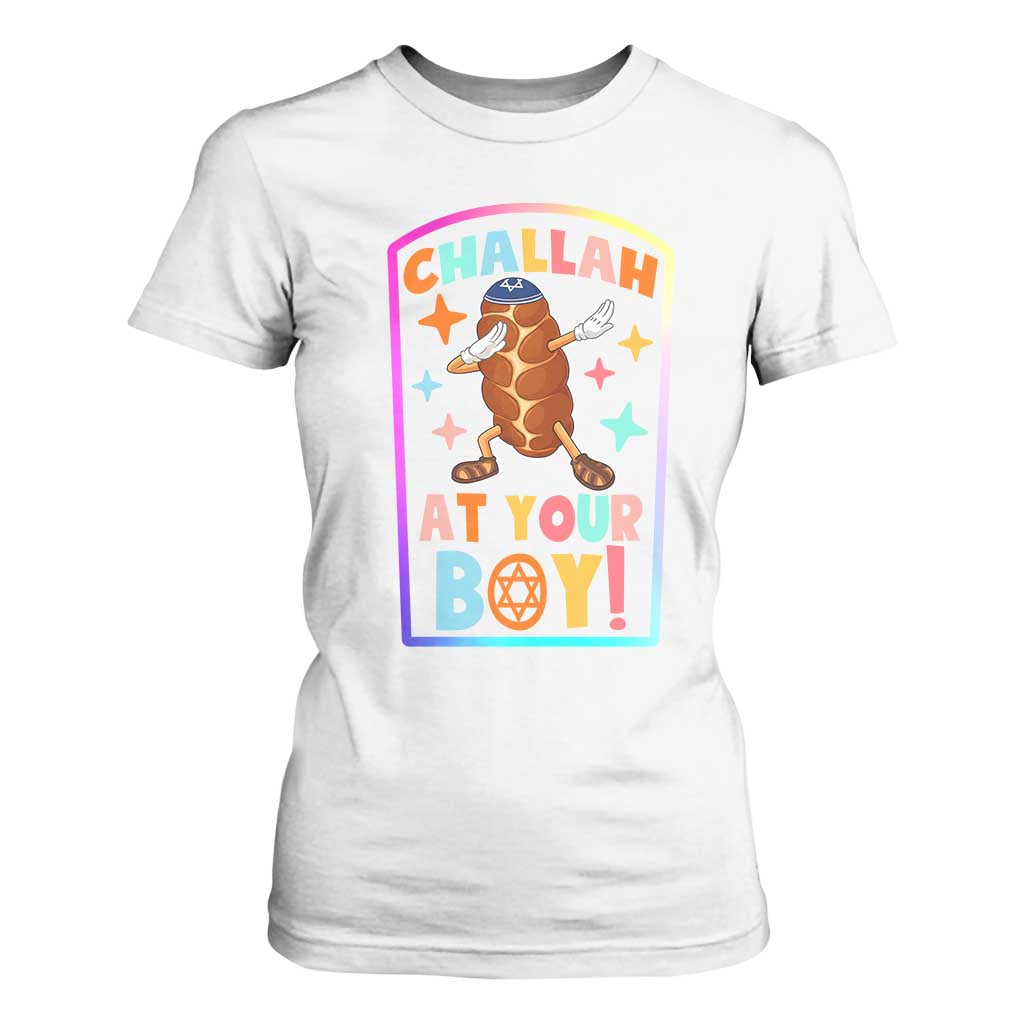 Hanukkah Challah At Ya Boy T Shirt For Women Funny Holiday Gift TS12 White Print Your Wear