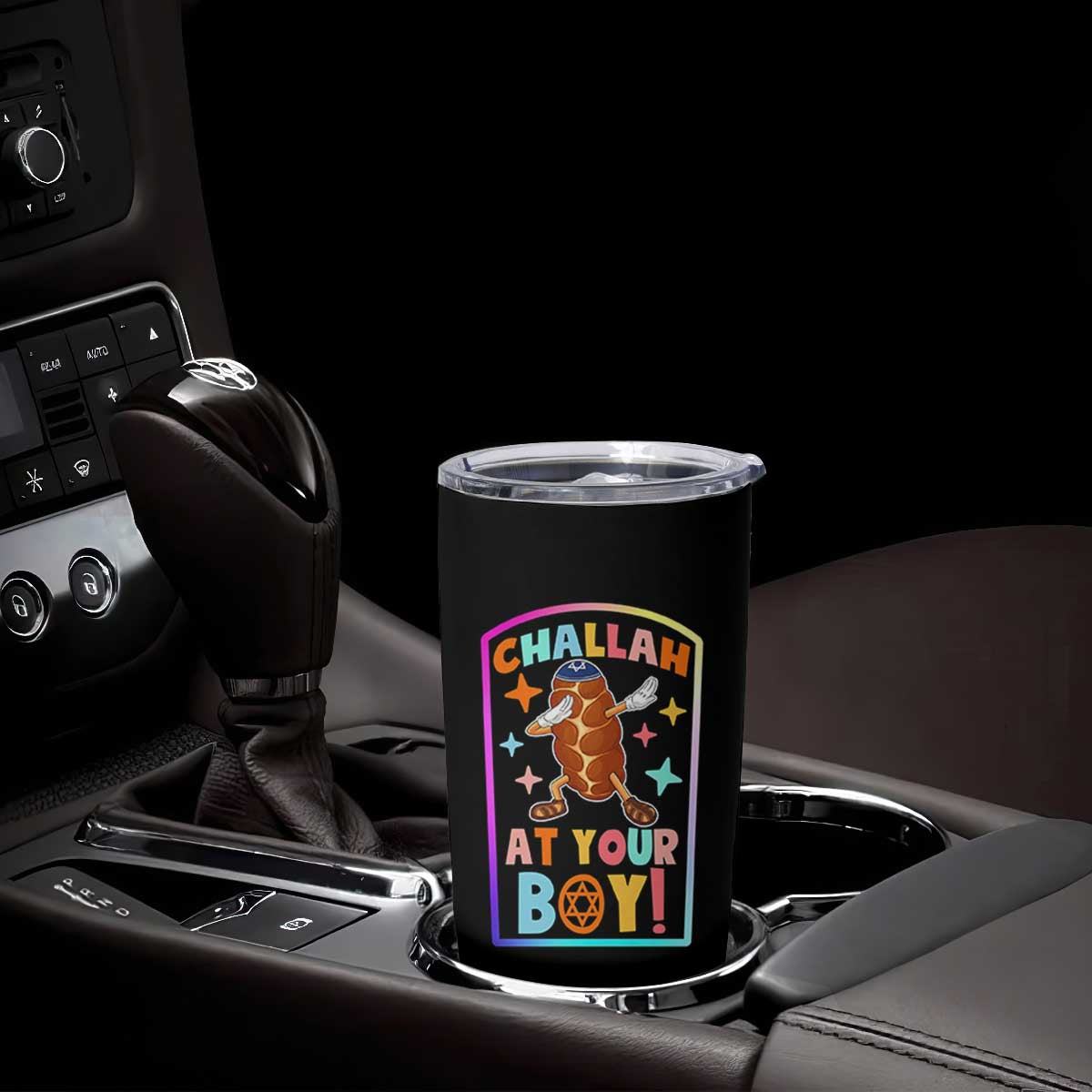 Hanukkah Challah At Ya Boy Tumbler Cup Funny Holiday Gift TS12 Print Your Wear