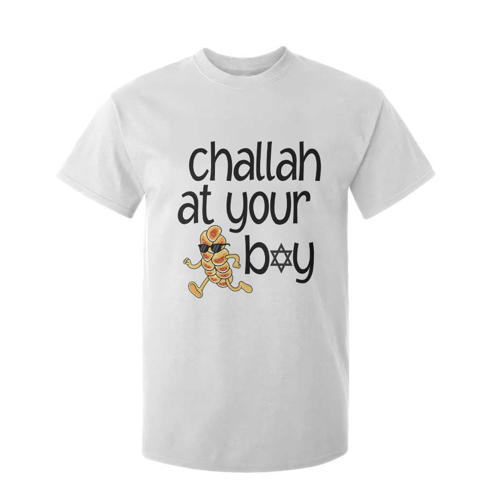 Festival Of Lights Gift T Shirt For Kid Hanukkah Challah At Ya Boy TS12 White Print Your Wear