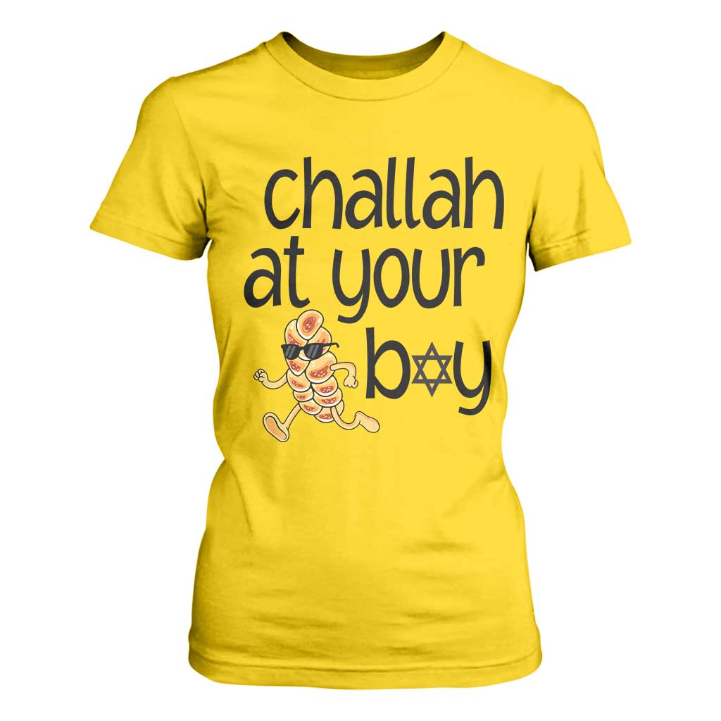 Festival Of Lights Gift T Shirt For Women Hanukkah Challah At Ya Boy TS12 Daisy Print Your Wear
