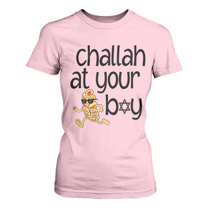 Festival Of Lights Gift T Shirt For Women Hanukkah Challah At Ya Boy TS12 Light Pink Print Your Wear