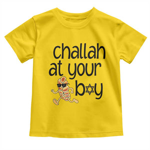Festival Of Lights Gift Toddler T Shirt Hanukkah Challah At Ya Boy TS12 Daisy Print Your Wear