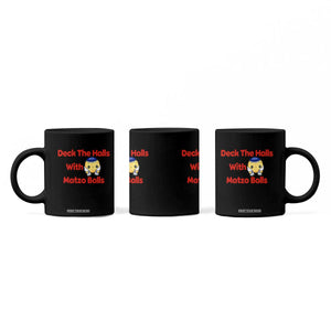 Deck The Halls With Matzo Balls Coffee Mug Religious Jewish Holiday Gift TS12 Print Your Wear