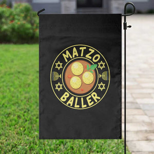 Funny Hanukkah Food Lover Gift Garden Flag Matzo Baller TS12 Print Your Wear