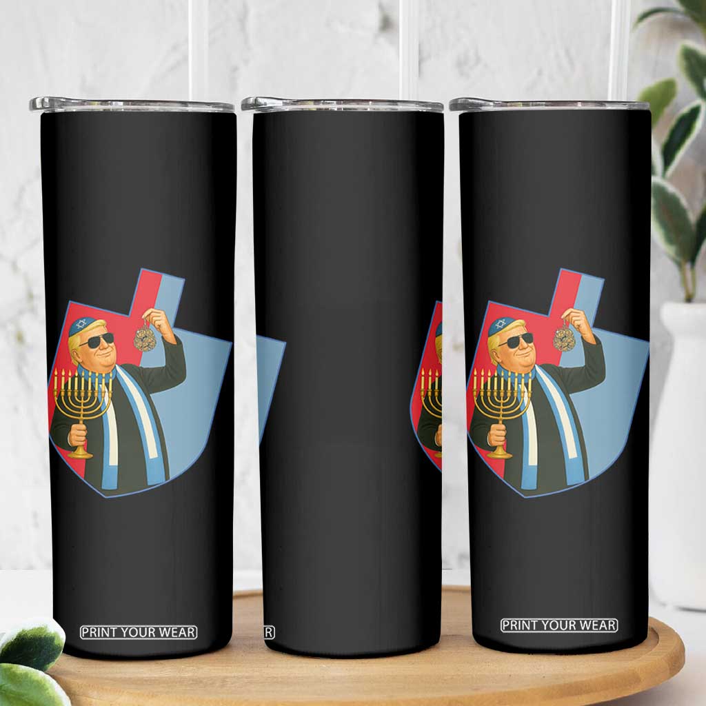 Funny Hanukkah Trump Skinny Tumbler Festival Of Lights Gift TS12 Print Your Wear