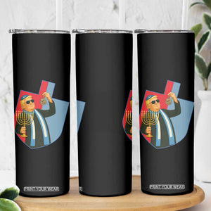 Funny Hanukkah Trump Skinny Tumbler Festival Of Lights Gift TS12 Print Your Wear