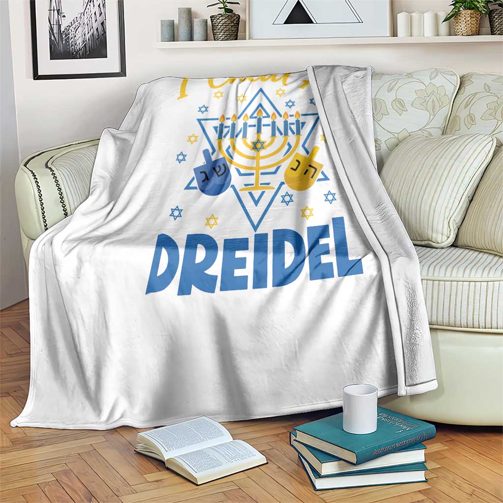 I Cheat At Dreidel Throw Blanket Funny Hanukkah Jewish Gift TS12 Print Your Wear
