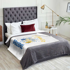 I Cheat At Dreidel Throw Blanket Funny Hanukkah Jewish Gift TS12 Print Your Wear