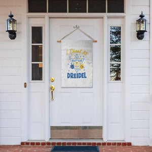 I Cheat At Dreidel Garden Flag Funny Hanukkah Jewish Gift TS12 Print Your Wear