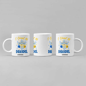 I Cheat At Dreidel Coffee Mug Funny Hanukkah Jewish Gift TS12 Print Your Wear