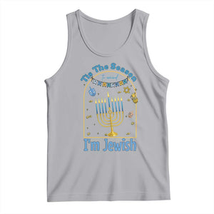 Funny Hanukkah Gift Tank Top Tis The Season To Remind Everyone Im Jewish TS12 Athletic Heather Print Your Wear