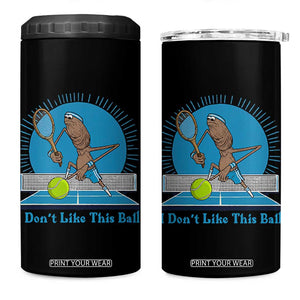 I Do Not Like This Ball 4 in 1 Can Cooler Tumbler Funny Marcus The Worm Tennis Meme TS12 One Size: 16 oz Black Print Your Wear