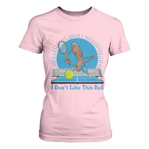 I Do Not Like This Ball T Shirt For Women Funny Marcus The Worm Tennis Meme TS12 Light Pink Print Your Wear