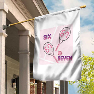 Funny Six Seven Tennis Meme Garden Flag Valentine For Women TS12 Print Your Wear
