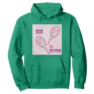 Funny Six Seven Tennis Meme Hoodie Valentine For Women TS12 Irish Green Print Your Wear