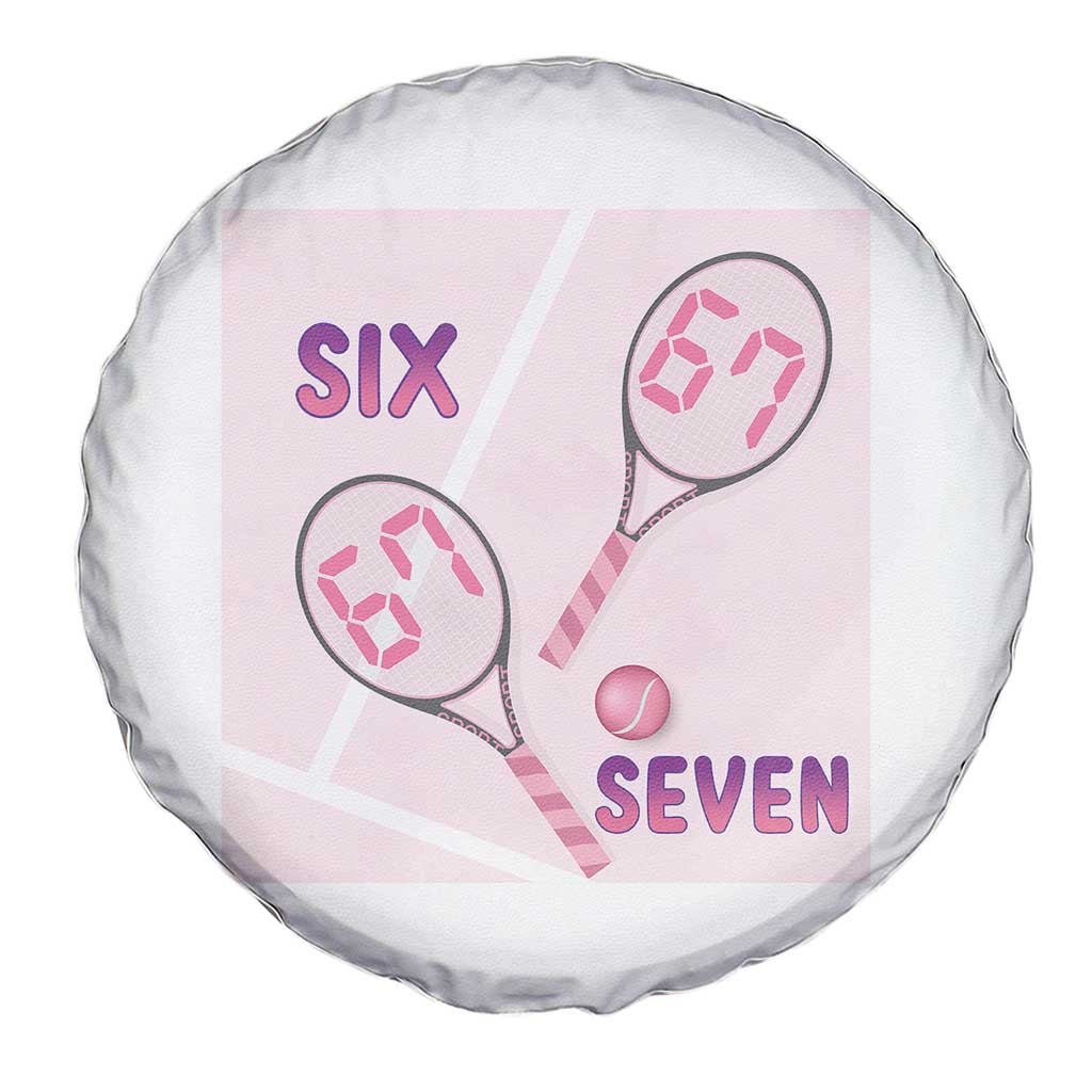 Funny Six Seven Tennis Meme Spare Tire Cover Valentine For Women TS12 Print Your Wear