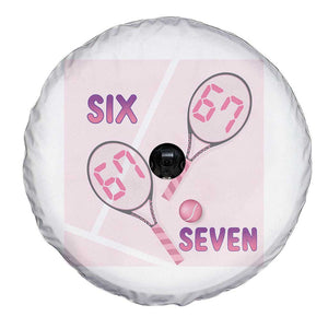Funny Six Seven Tennis Meme Spare Tire Cover Valentine For Women TS12 Print Your Wear
