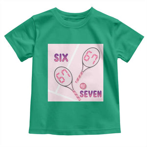 Funny Six Seven Tennis Meme Toddler T Shirt Valentine For Women TS12 Irish Green Print Your Wear