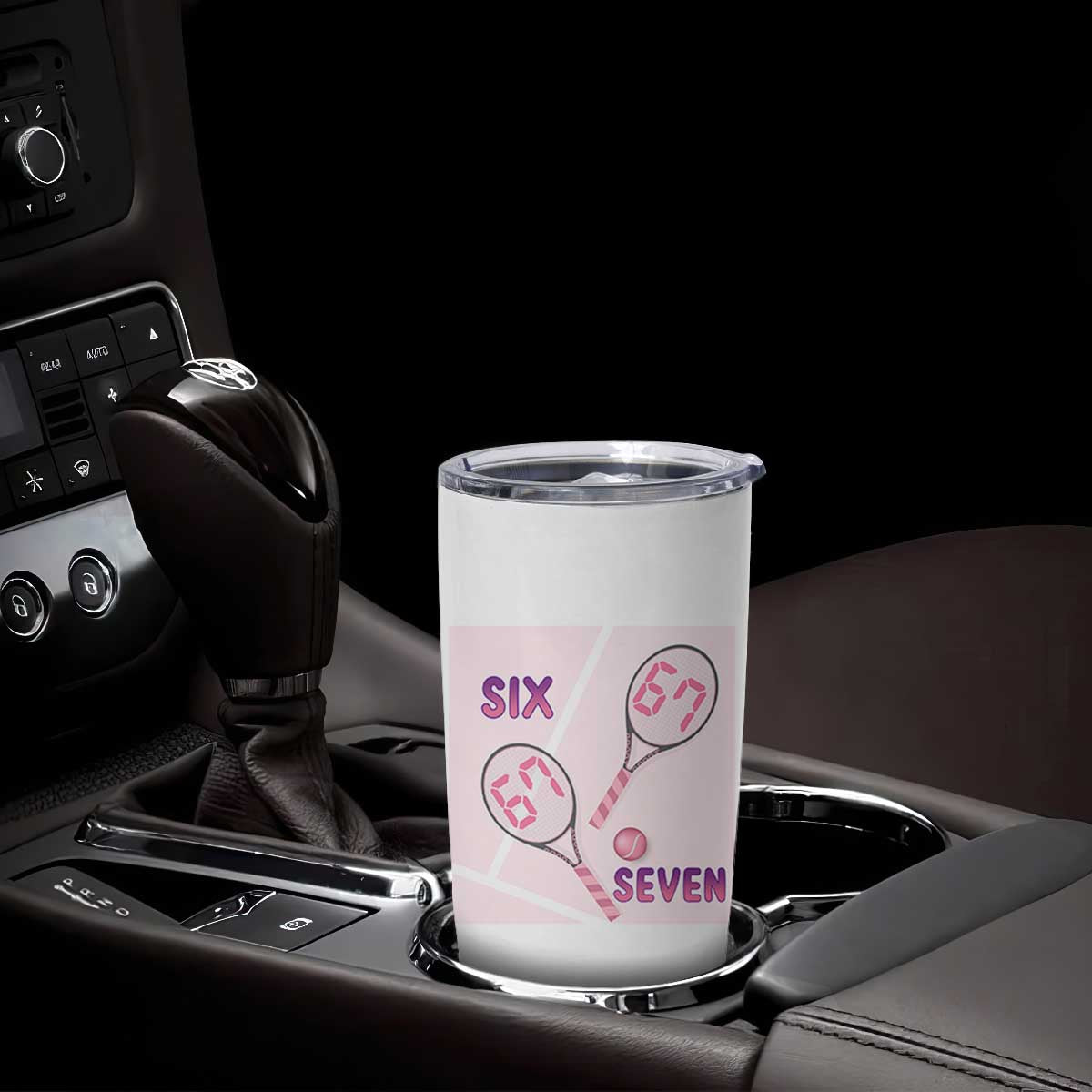 Funny Six Seven Tennis Meme Tumbler Cup Valentine For Women TS12 Print Your Wear
