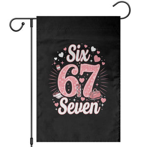 Funny Six Seven Tennis Meme Garden Flag Gen Z Valentine TS12 Black Print Your Wear