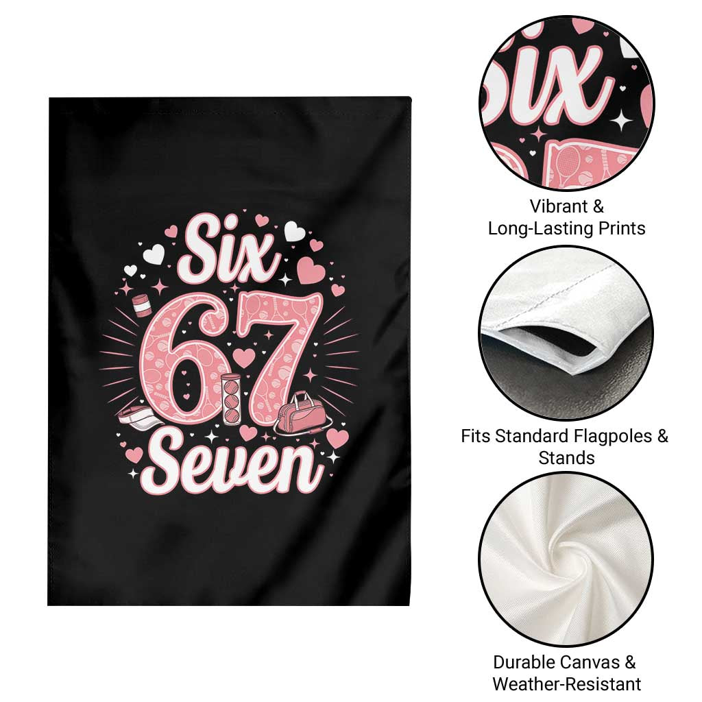 Funny Six Seven Tennis Meme Garden Flag Gen Z Valentine TS12 Print Your Wear