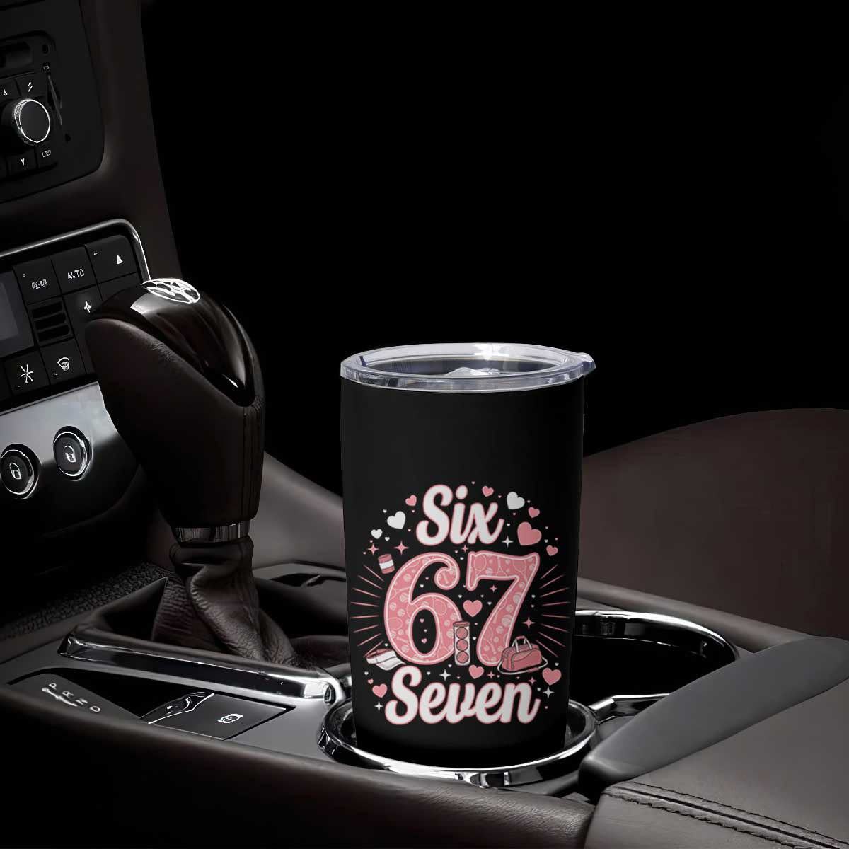 Funny Six Seven Tennis Meme Tumbler Cup Gen Z Valentine TS12 Print Your Wear
