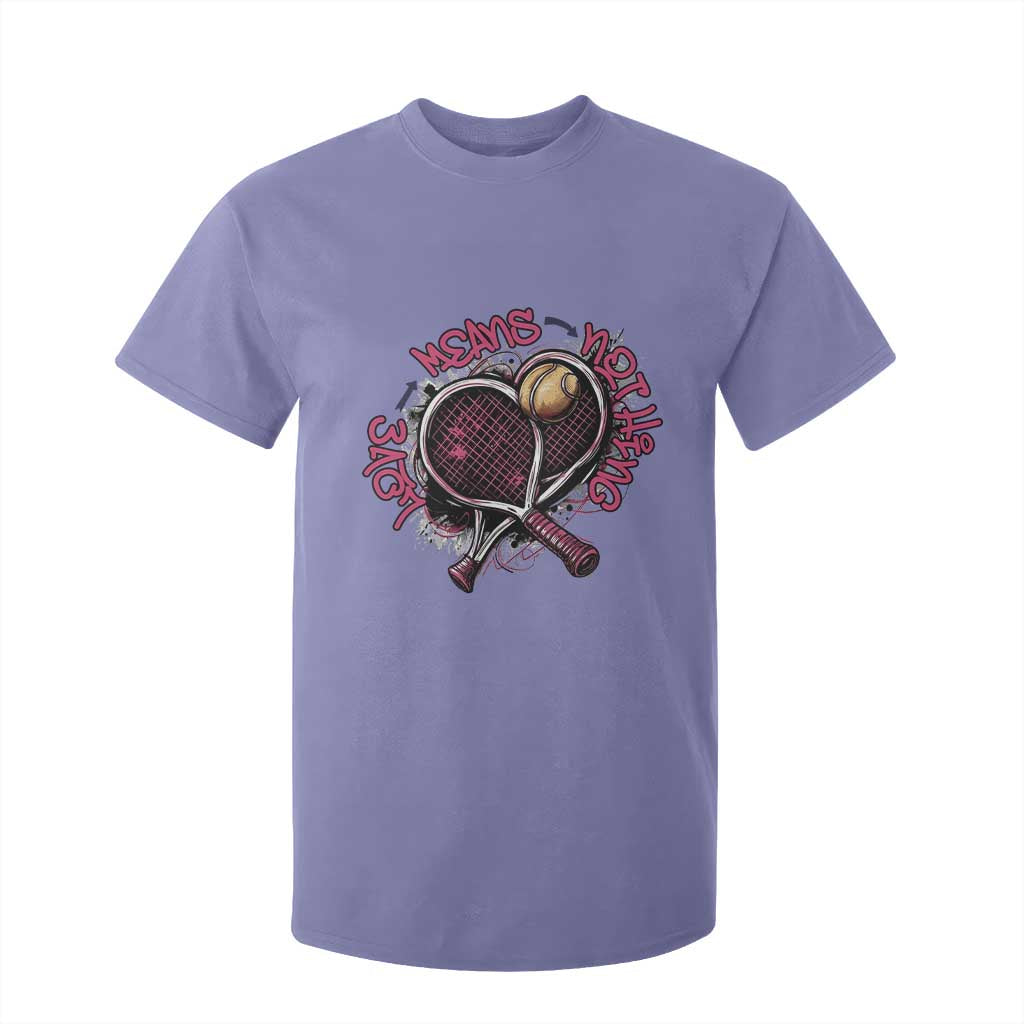 Love Means Nothing T Shirt For Kid Tennis Lovers TS12 Violet Print Your Wear