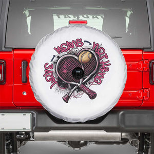 Love Means Nothing Spare Tire Cover Tennis Lovers TS12 White Print Your Wear