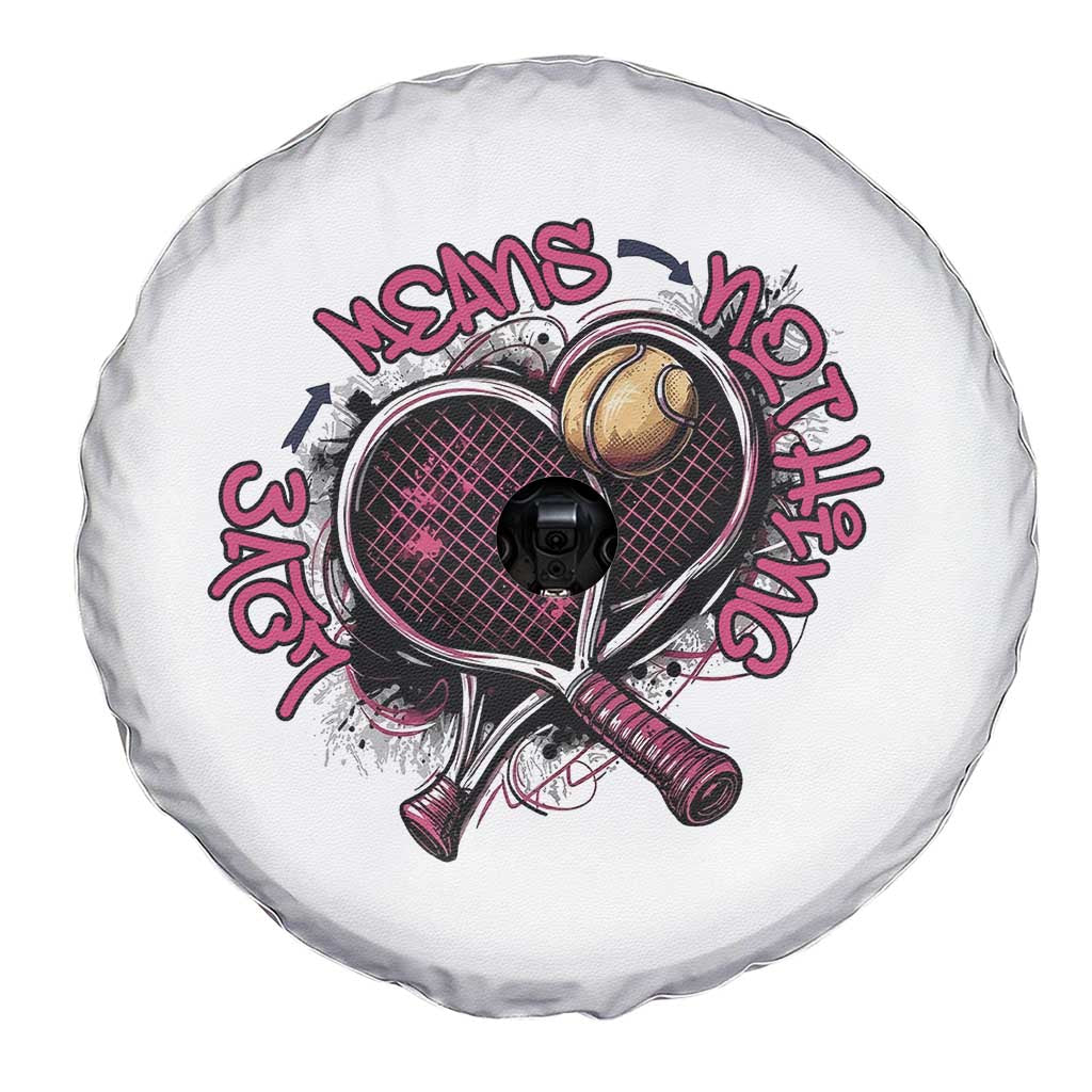Love Means Nothing Spare Tire Cover Tennis Lovers TS12 Print Your Wear