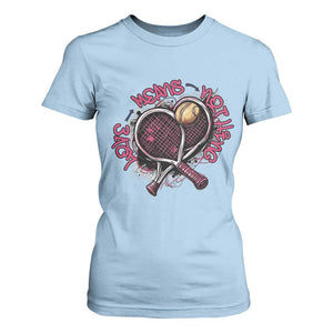 Love Means Nothing T Shirt For Women Tennis Lovers TS12 Light Blue Print Your Wear