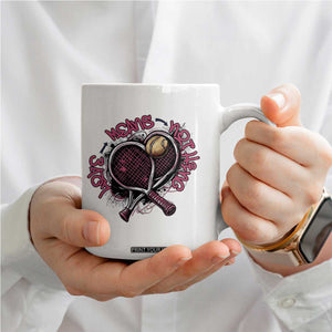Love Means Nothing Coffee Mug Tennis Lovers TS12 Print Your Wear