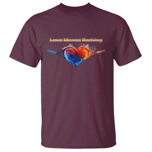 Love Means Nothing T Shirt Valentines Day Gift TS12 Maroon Print Your Wear