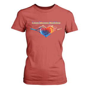 Love Means Nothing T Shirt For Women Valentines Day Gift TS12 Red Print Your Wear
