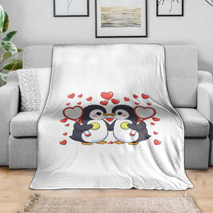 Cute XOXO Tennis Player Throw Blanket Valentines Day Gift TS12 Print Your Wear