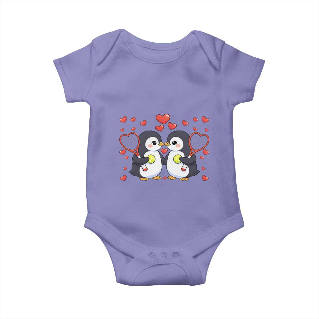 Cute XOXO Tennis Player Baby Onesie Valentines Day Gift TS12 Violet Print Your Wear