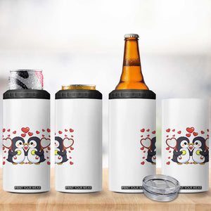 Cute XOXO Tennis Player 4 in 1 Can Cooler Tumbler Valentines Day Gift TS12 Print Your Wear