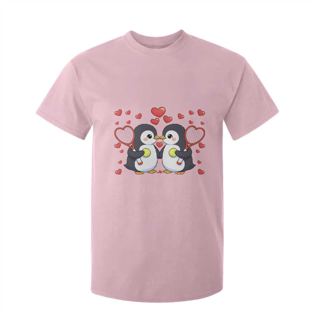 Cute XOXO Tennis Player T Shirt For Kid Valentines Day Gift TS12 Light Pink Print Your Wear