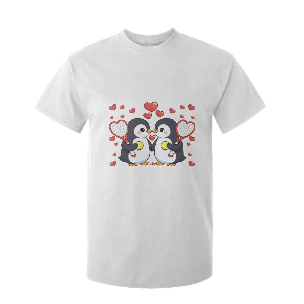 Cute XOXO Tennis Player T Shirt For Kid Valentines Day Gift TS12 White Print Your Wear