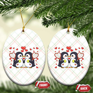Cute XOXO Tennis Player Ceramic Ornament Valentines Day Gift TS12 Print Your Wear