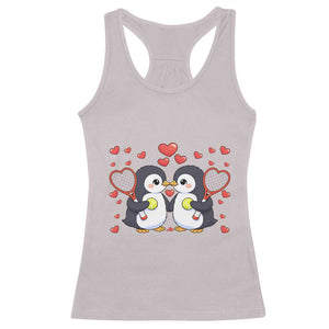 Cute XOXO Tennis Player Racerback Tank Top Valentines Day Gift TS12 Ice Gray Print Your Wear