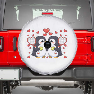 Cute XOXO Tennis Player Spare Tire Cover Valentines Day Gift TS12 White Print Your Wear
