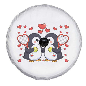 Cute XOXO Tennis Player Spare Tire Cover Valentines Day Gift TS12 Print Your Wear