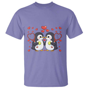 Cute XOXO Tennis Player T Shirt Valentines Day Gift TS12 Violet Print Your Wear